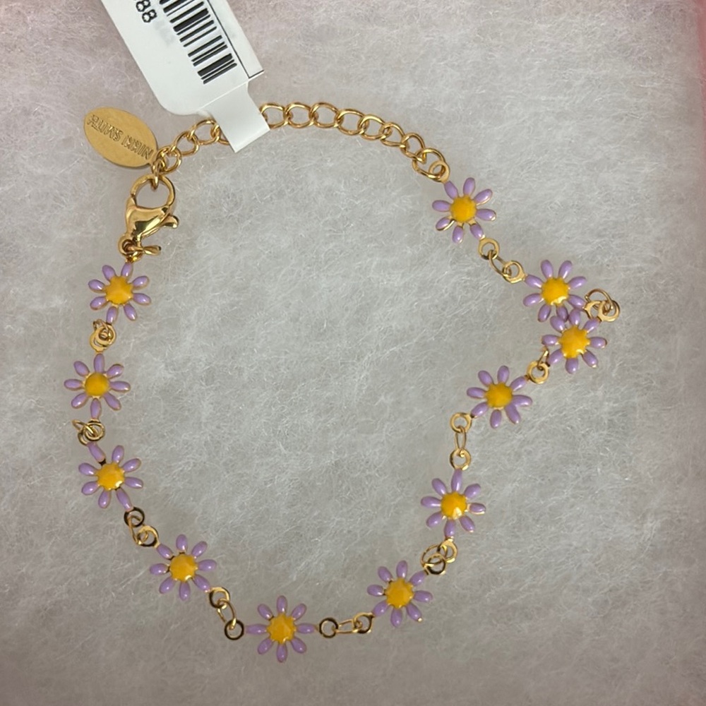 Gold Daisy Chain Bracelet
